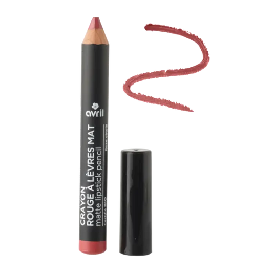 Matte Lipstick Pencil |  Rose vinyle