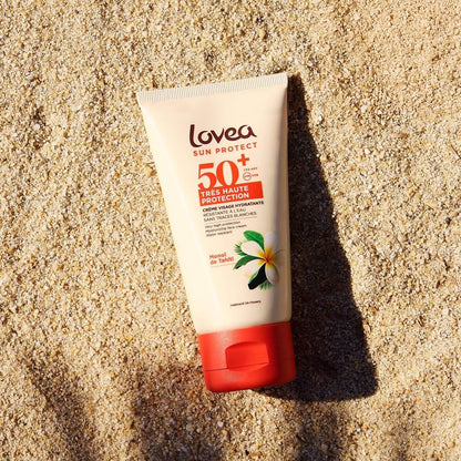 Moisturizing Face Cream SPF50+ High Protection - Water resistant