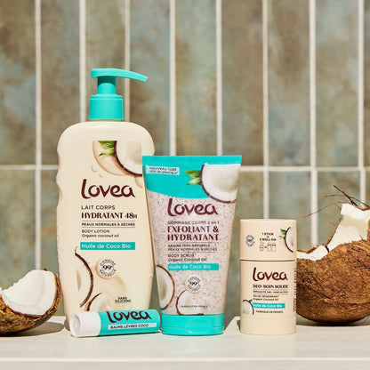 Body Lotion Organic Coconut Oil - Dry Skin