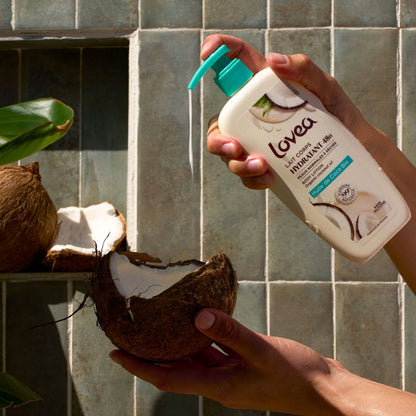 Body Lotion Organic Coconut Oil - Dry Skin