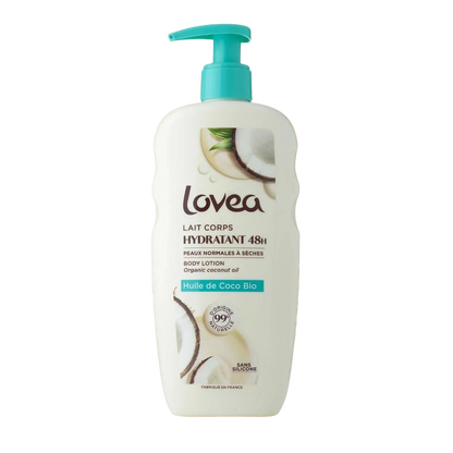 Body Lotion Organic Coconut Oil - Dry Skin