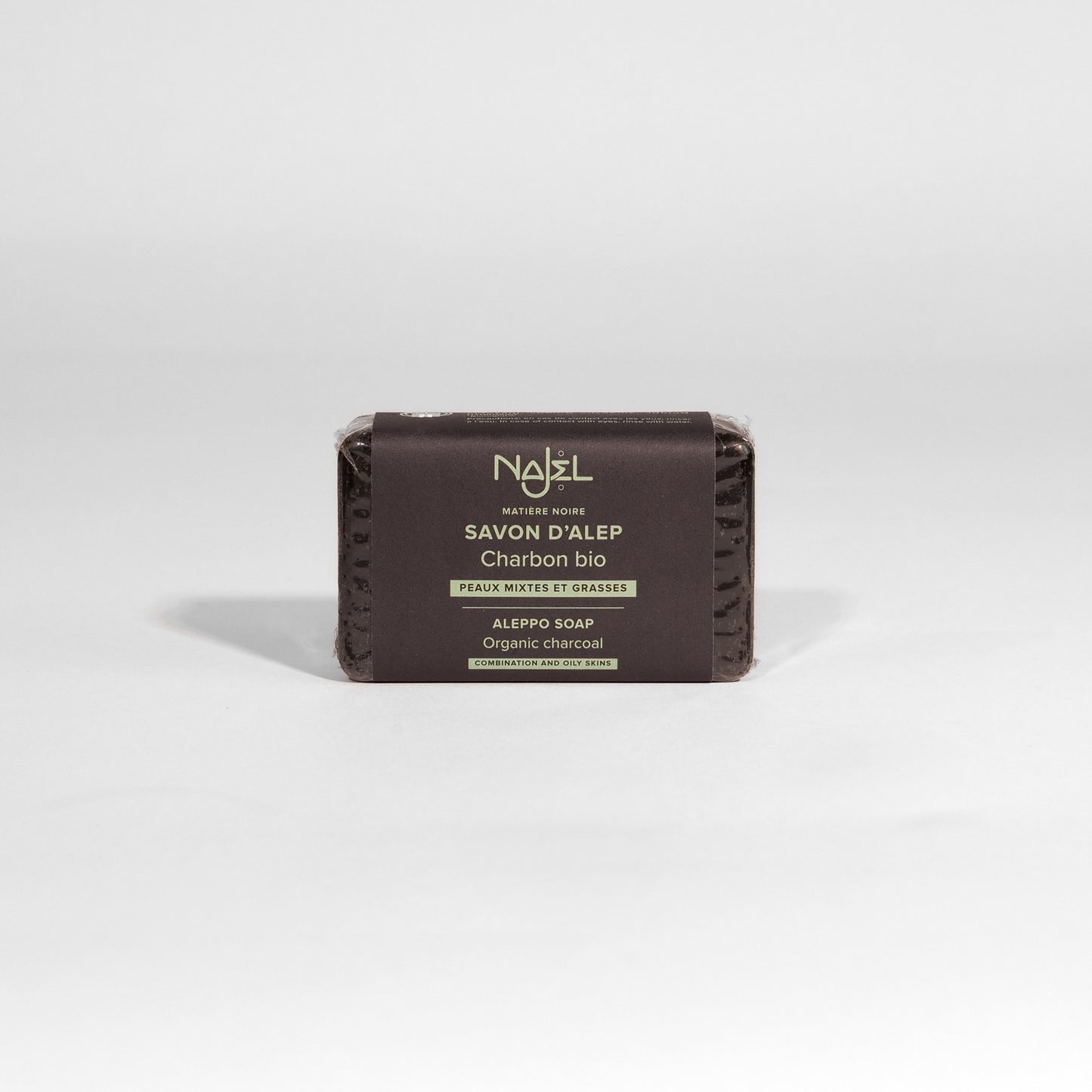 Aleppo soap with organic charcoal