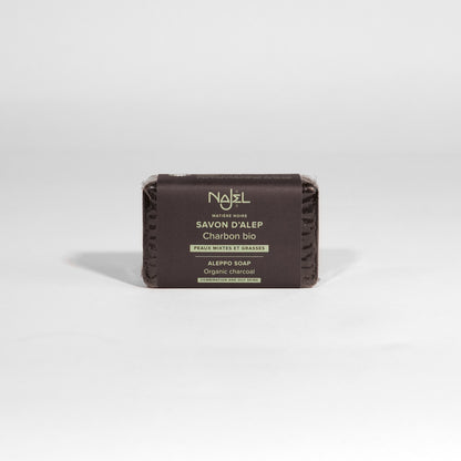 Aleppo soap with organic charcoal