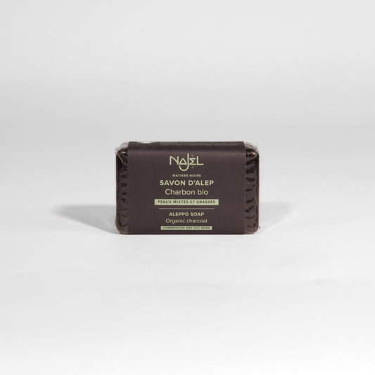 Aleppo soap with organic charcoal