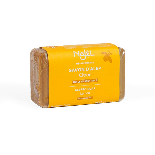 Aleppo soap with lemon essential oil