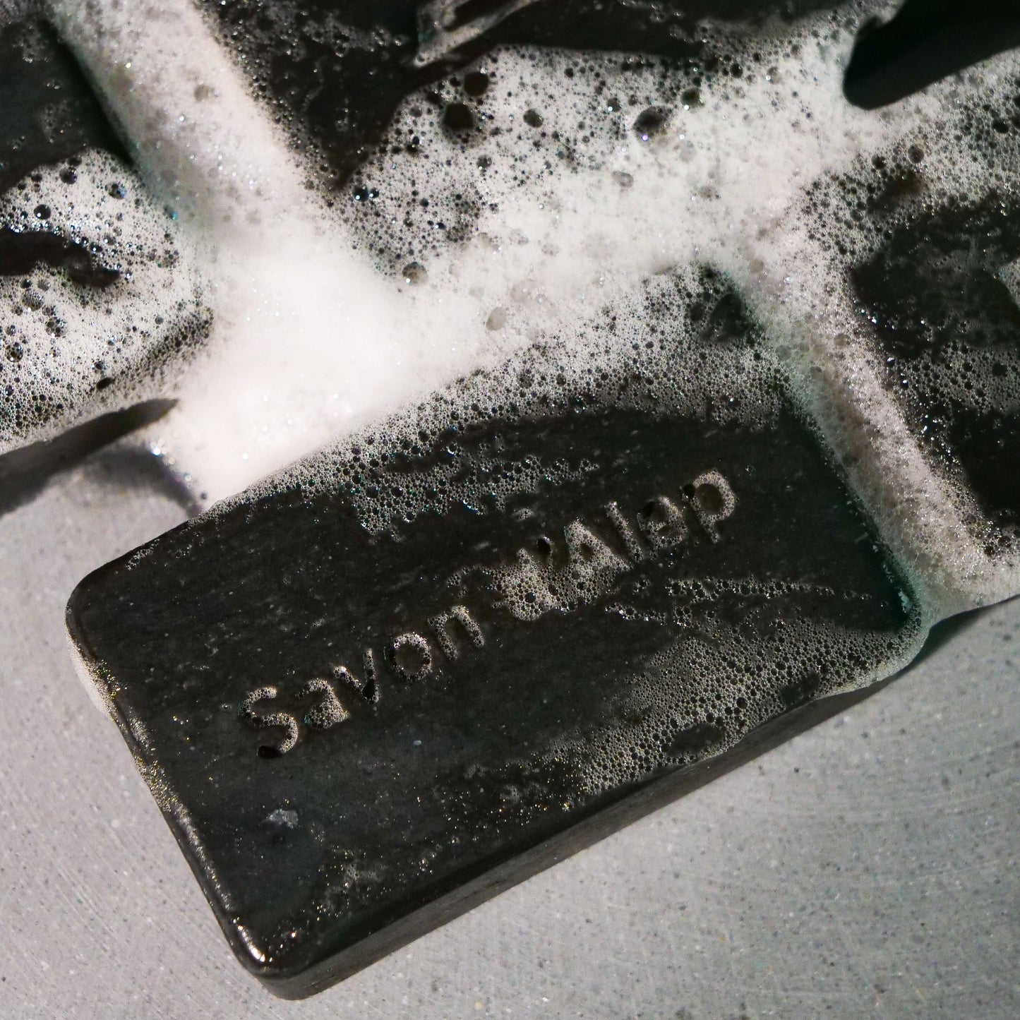 Aleppo soap with organic charcoal