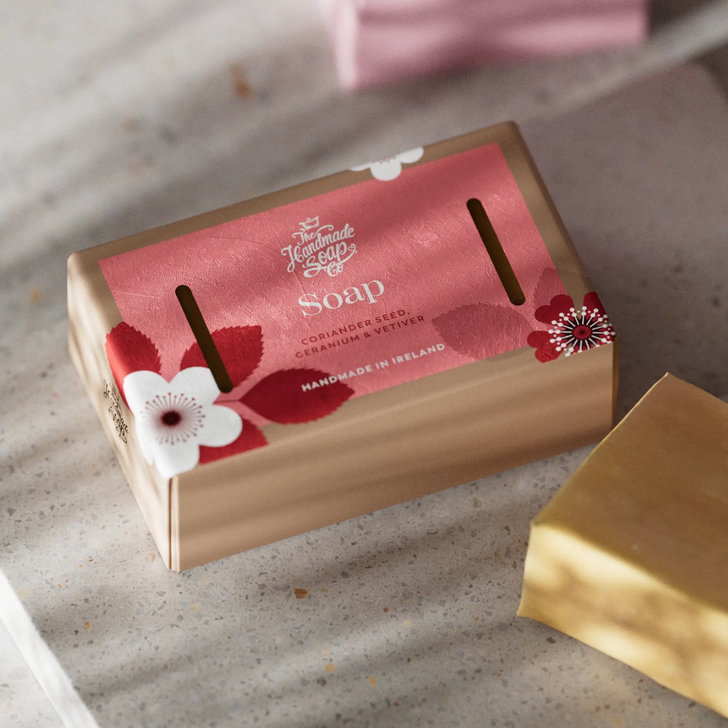 Soap Bar | Coriander Seed, Geranium & Vetiver