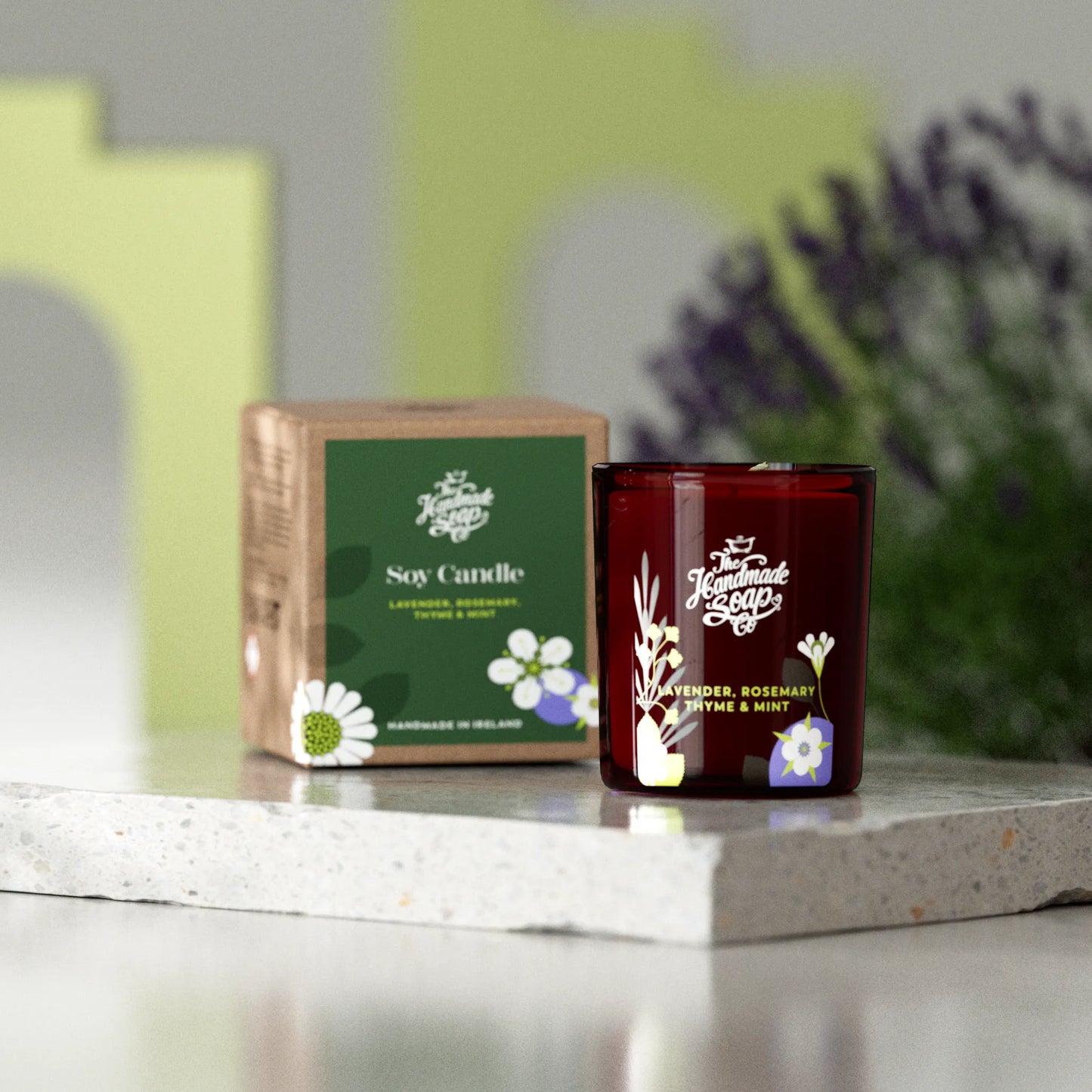 Candle | Lavender, Rosemary, Thyme & Mint
