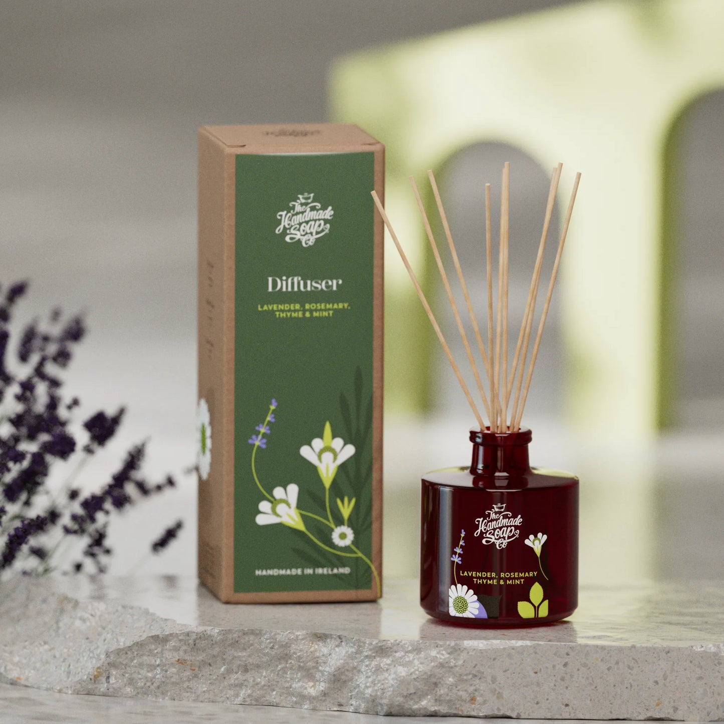 Diffuser | Lavender, Rosemary, Thyme & Mint