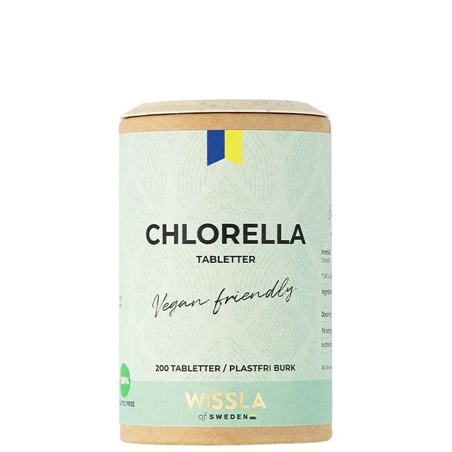 Chlorella 200 tabletter Bäst-före 07/2023