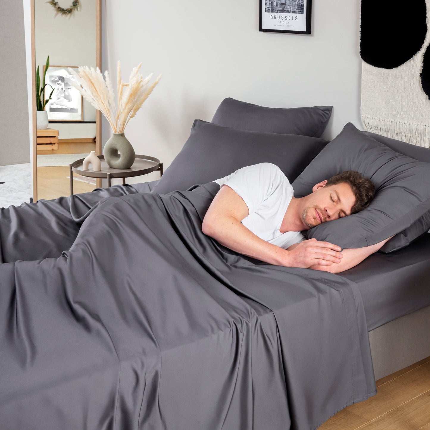 Bamboo Flat Sheets | 12 färger | 3 storlekar