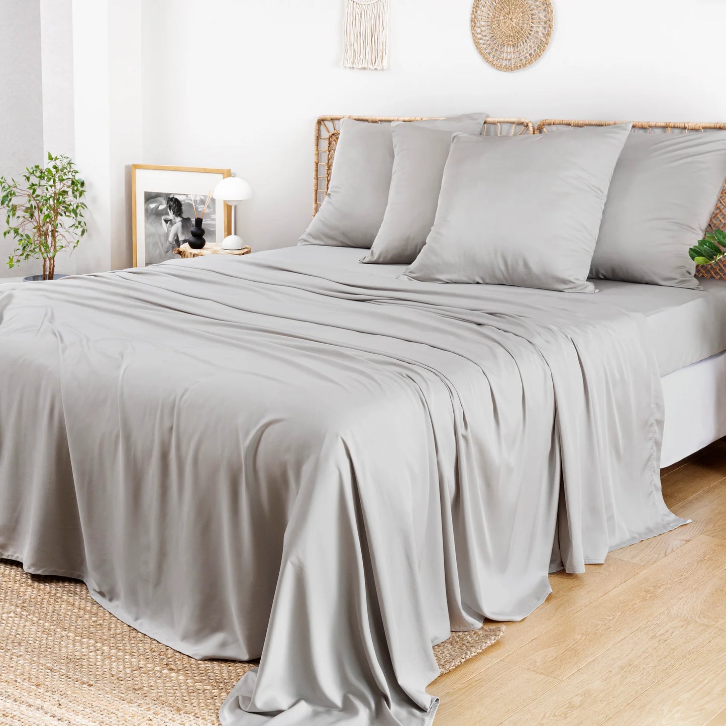 Bamboo Flat Sheets | 12 färger | 3 storlekar