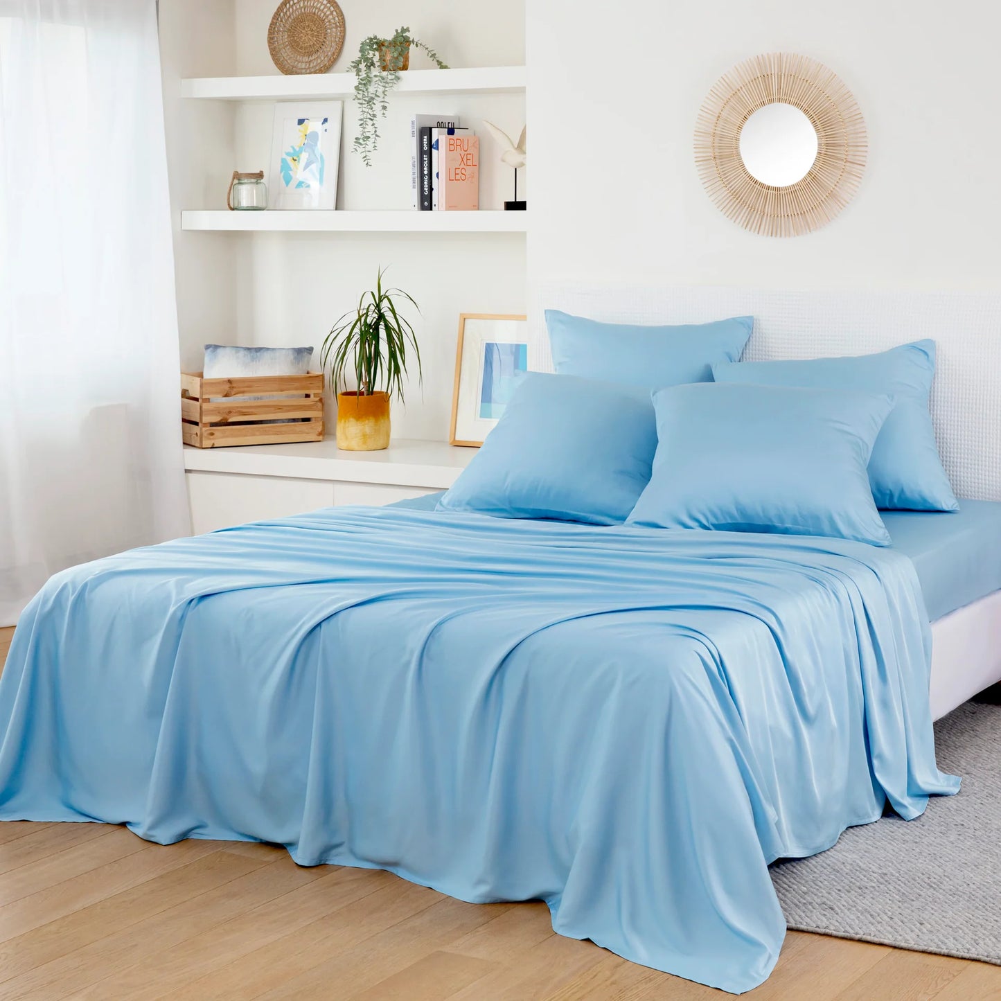 Bamboo Flat Sheets | 12 färger | 3 storlekar