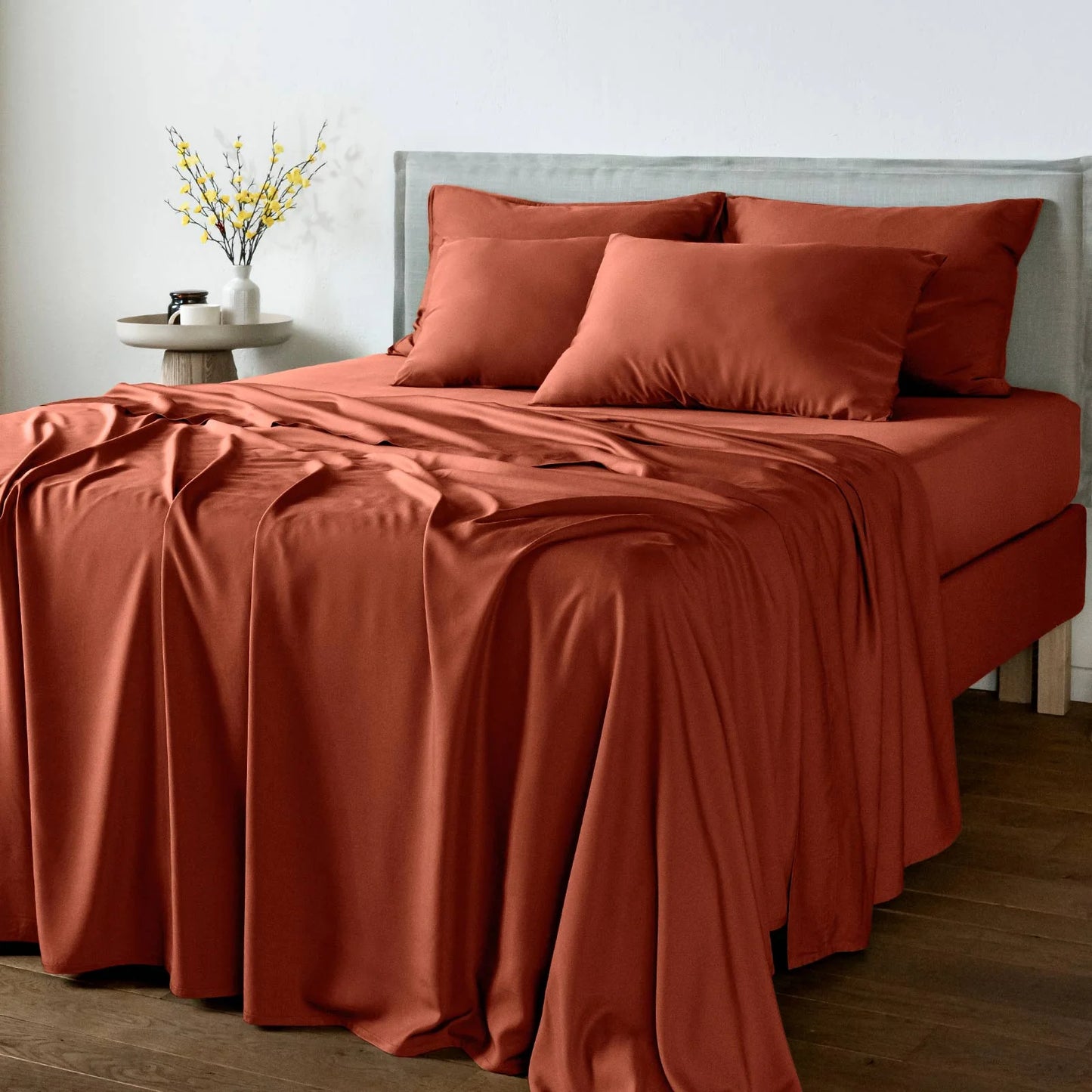 Bamboo Flat Sheets | 12 färger | 3 storlekar