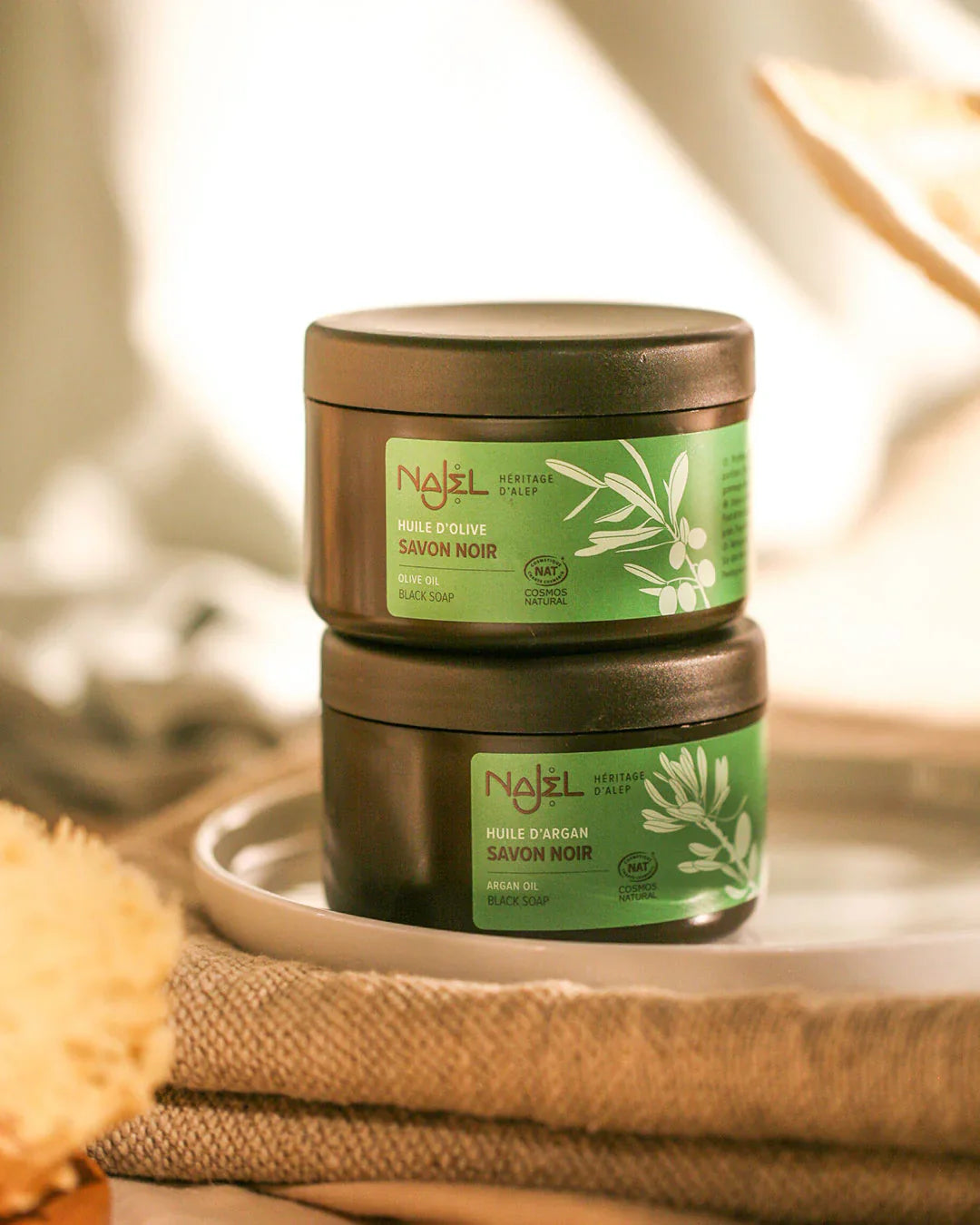 Black Aleppo Soap | Argan oil