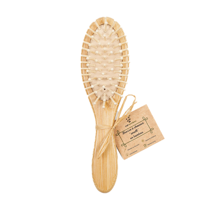 “Small” Bamboo Hairbrush