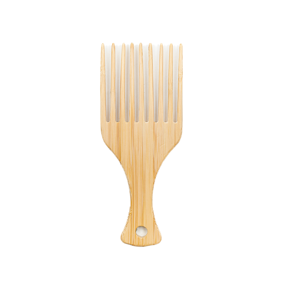 Bamboo Afro Comb