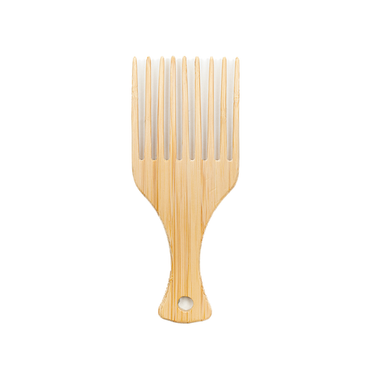 Bamboo Afro Comb