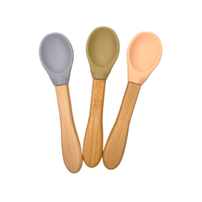 Set of 3 Baby Spoons – Pastels