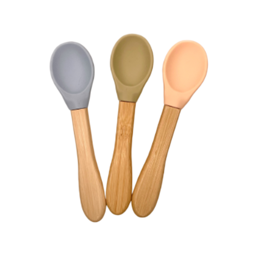 Set of 3 Baby Spoons – Pastels