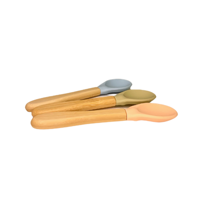 Set of 3 Baby Spoons – Pastels