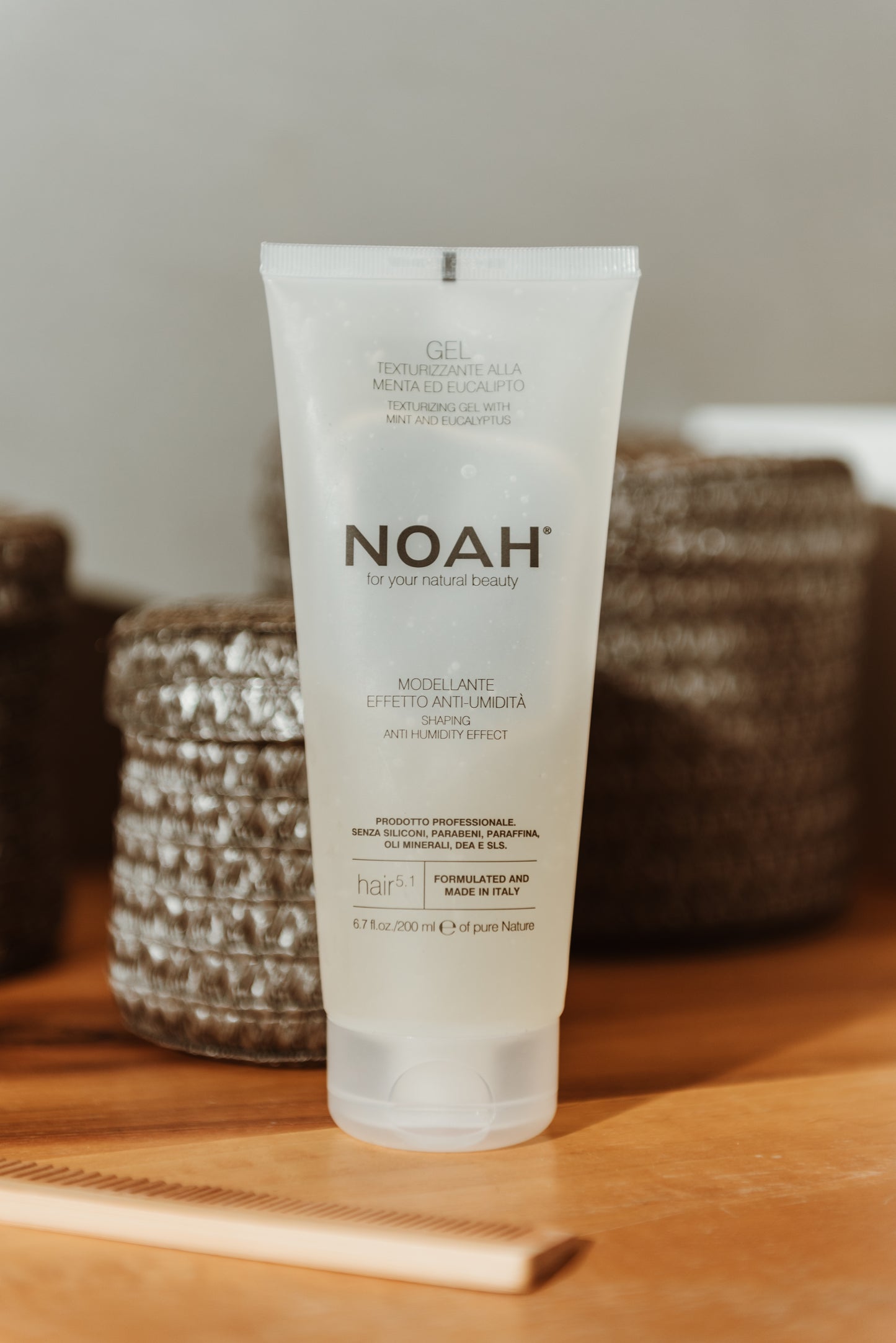 5.1 Texturizing Styling Gel with Mint & Eucalyptus