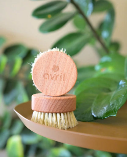 Dry massage brush