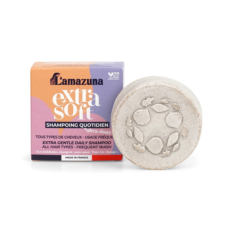 Solid Shampoo – All types of hair – Extra Soft