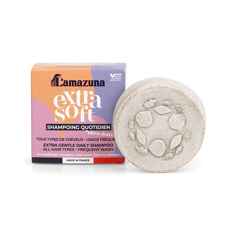 Solid Shampoo – All types of hair – Extra Soft