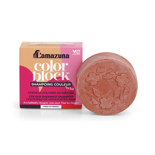 Solid shampoo "Color Block" for coloured-treated hair