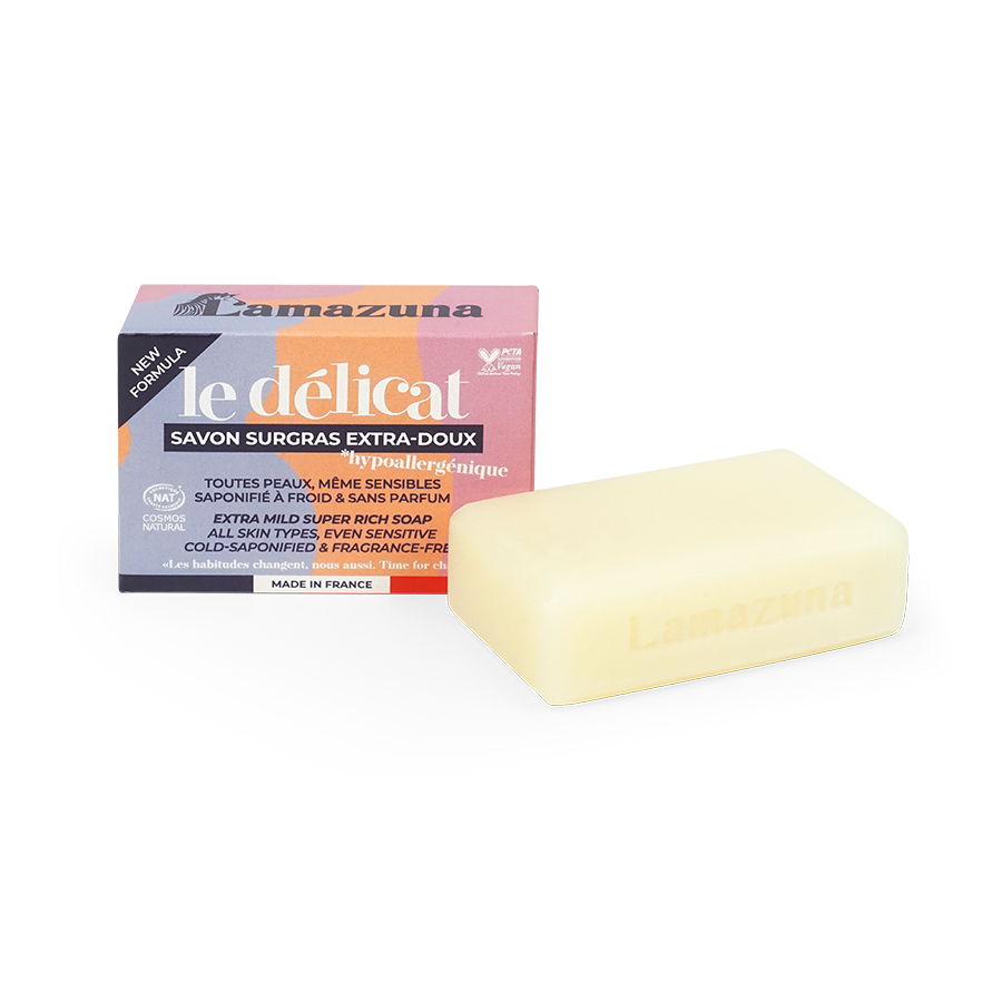 Extra-Gentle Soap – Le Delicat – Hypoallergenic and fragrance free