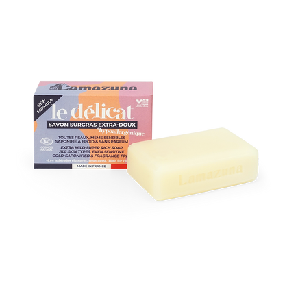 Extra-Gentle Soap – Le Delicat – Hypoallergenic and fragrance free