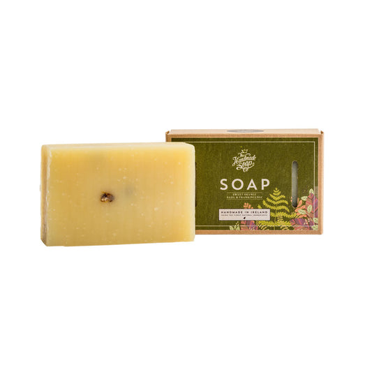 Soap Bar Sweet Orange, Basil & Frankinsence