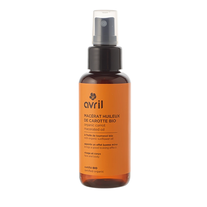 Organic Macerated Carrot Oil