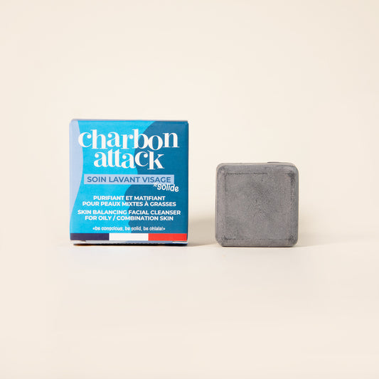 Charcoal facial cleanser