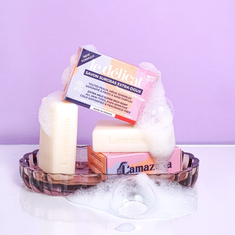 Extra-Gentle Soap – Le Delicat – Hypoallergenic and fragrance free
