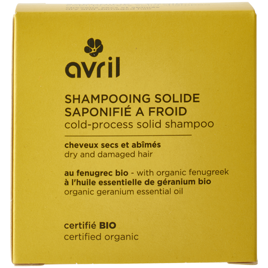 Dry & Damaged Hair Cold-process Solid Shampoo