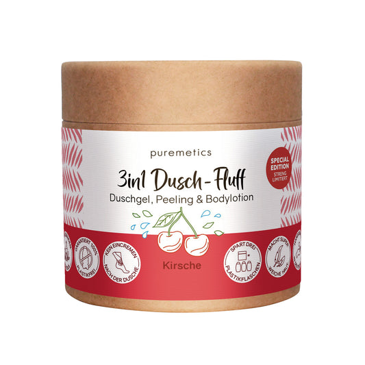 3-in-1 Dusch-Fluff "Cherry"