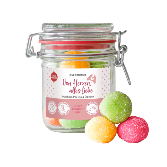 3-in-1 Dusch-konfekt "With Love From The Heart"