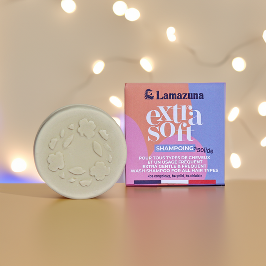 Solid Shampoo – All types of hair – Extra Soft