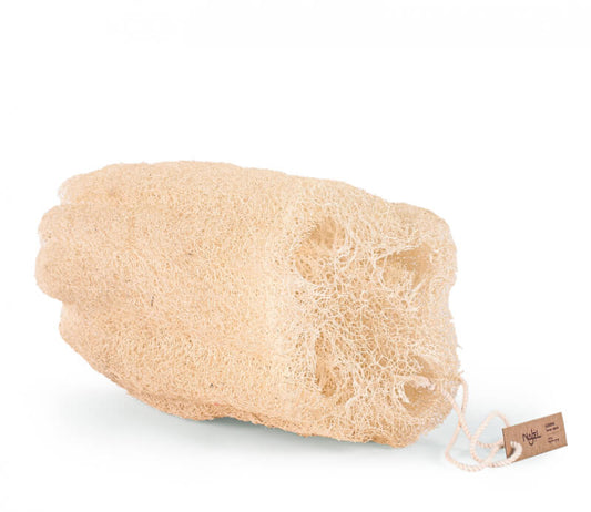 Raw loofah with cordon