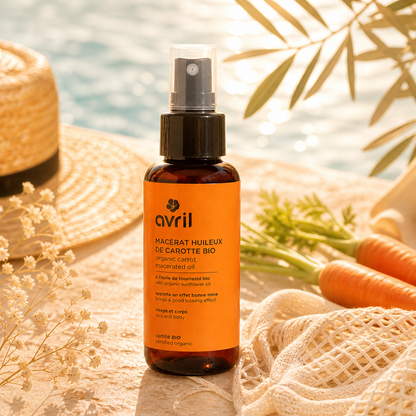Organic Macerated Carrot Oil