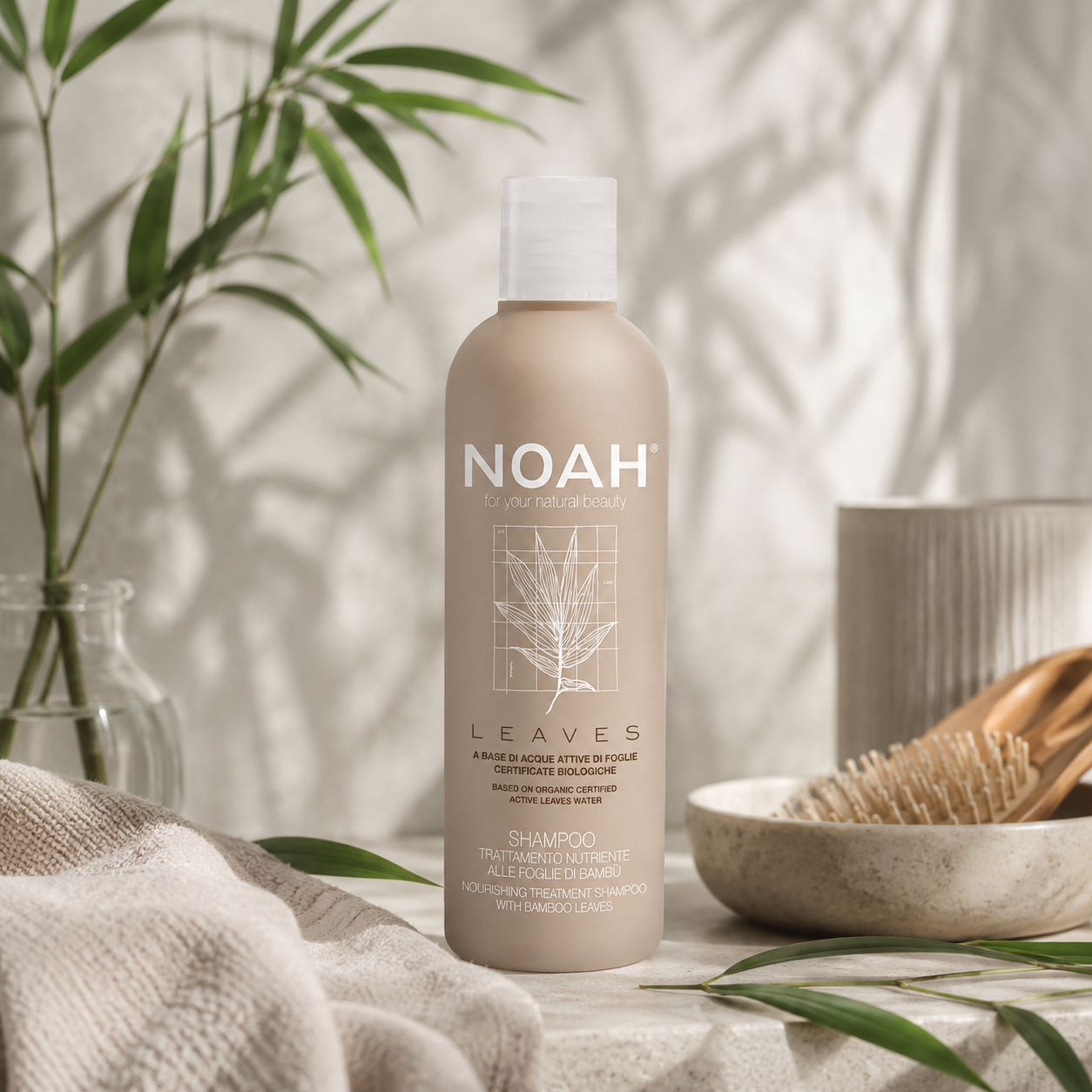 Leaves Nourishing Shampoo Bamboo