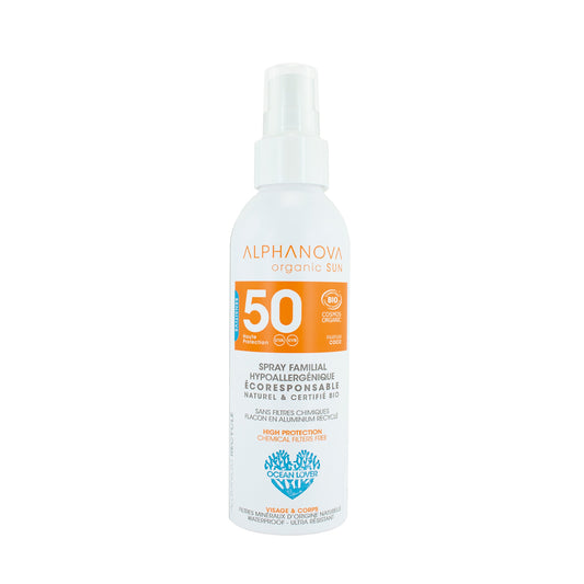 Family Spray SPF50+ Recycled Aluminium