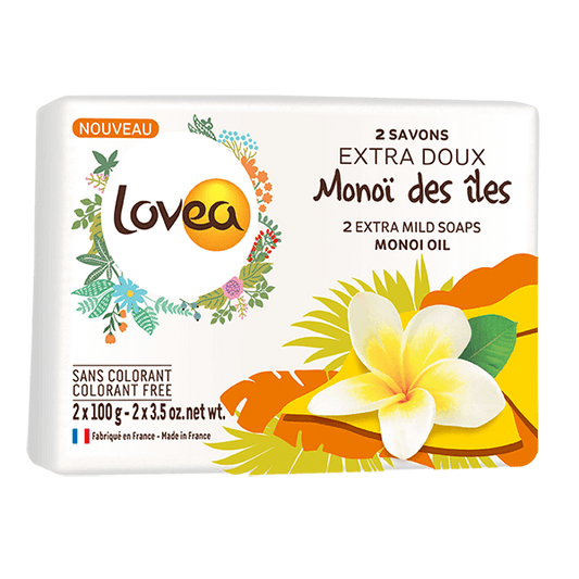 Extra Mild Soaps - Monoï Oil 2-pack