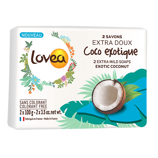Extra Mild Soaps - Exotic Coconut 2-pack