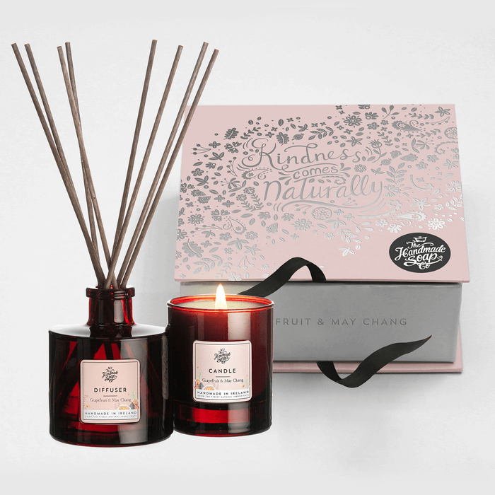 Gift Set Candle & Diffuser - Grapefruit & May Chang