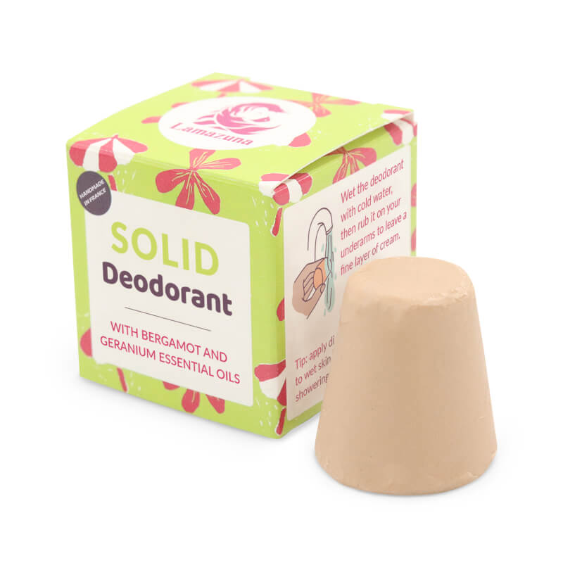 Solid Deodorant - Bergamot Geranium