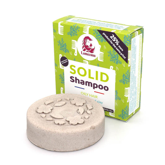 Solid Shampoo Oily Hair with Ghassoul Clay