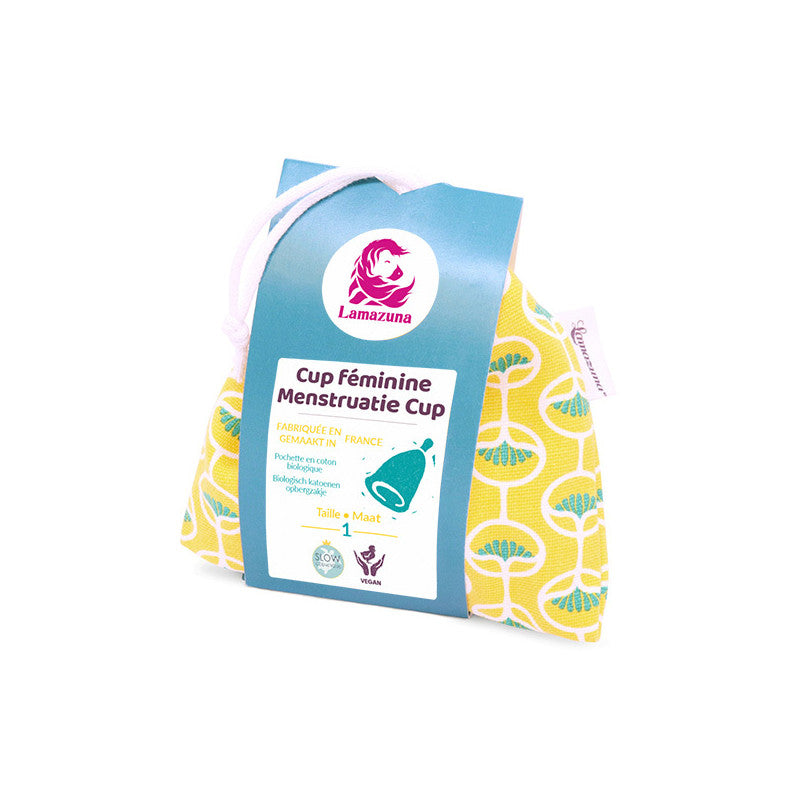 Menstrual Cup - Yellow Pouch